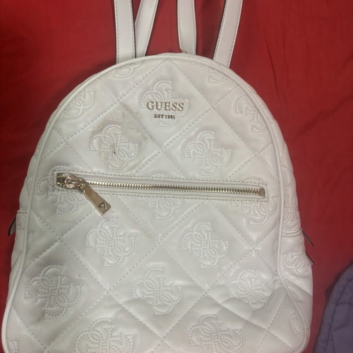 Guess backpack used, white