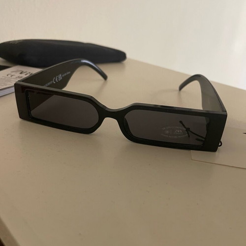 Zara black acetate sunglasses new