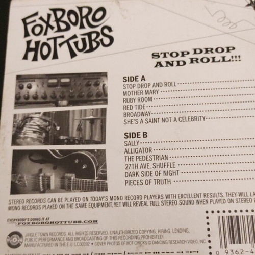 Foxboro Hottubs Stop Drop and Roll CD, rock