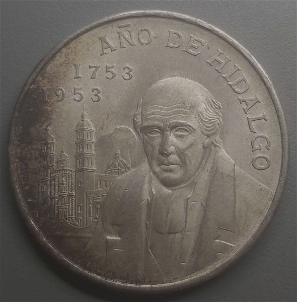  Mexico 5 Pesos 27.78g .720 SILVER