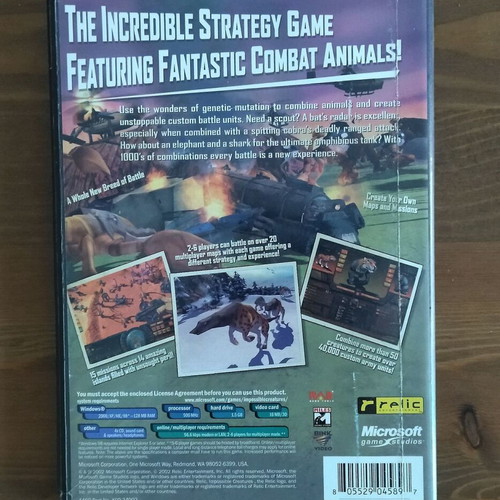 Impossible Creatures PC used, in good condition