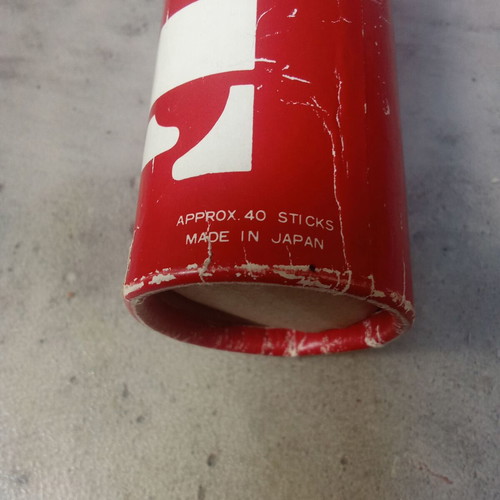 Dynamite large matchbox collectible box from 1980s Japan