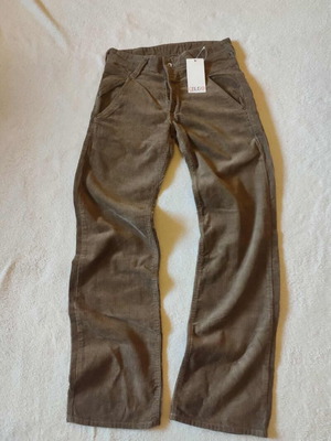 Gsus Sindustries Corduroy Men's Pants beige new, bootcut