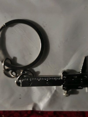 Mini caliper keychain new, set of 7 pieces