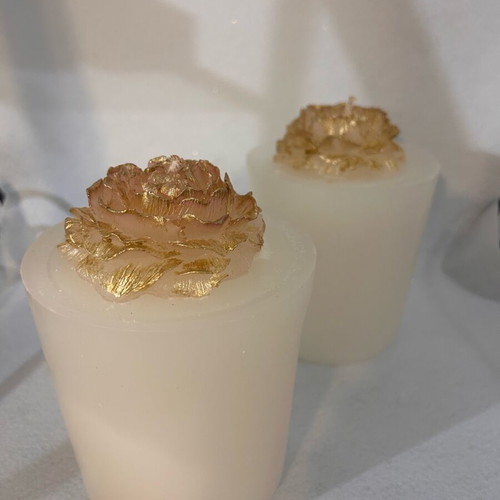 Candles for wedding candle 25cm with vanilla scent, like new