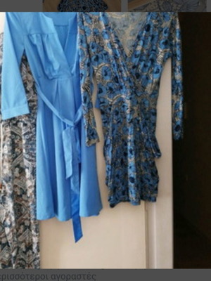 H&M Dresses XS 34 New White and Blue