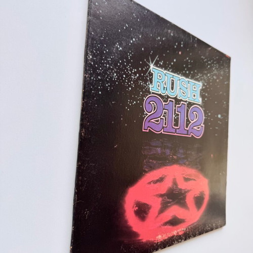 Rush 2112 LP used, 1st US 1976 rock album