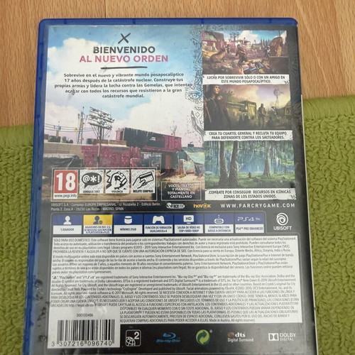 Far Cry New Dawn PS4 game, non-functional