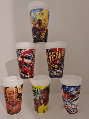 McDonald's FIFA World Cup 2026 Collectible Cups Set of 6 New