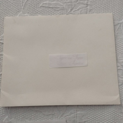 Collectible Baptism Invitation Set Laura Latsiou with Angelos Painting and Signature like new