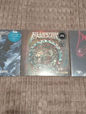 I Am The Night While The Gods Are Sleeping, Killswitch Engage Live at the Palladium, Abbath Dread Reaver metal vinyl bundle