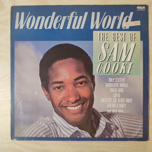 Sam Cooke Wonderful World LP used, RCA Camden edition