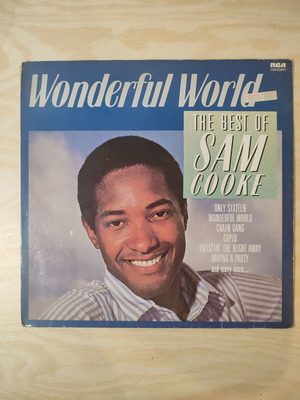 Sam Cooke Wonderful World LP used, RCA Camden edition