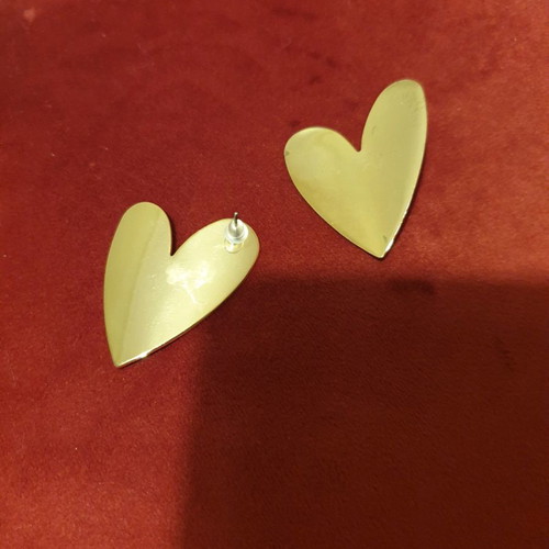 Heart-shaped earrings