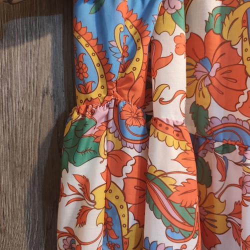 Hemithea dress used, colorful, size M