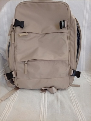 Backpack from temu like new, beige
