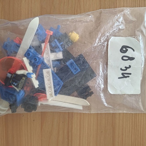 Lego vintage set Celestial Sled 6834 used