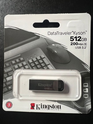 Kingston DataTraveler KysonDTKN-512GB USB3.2 σφραγισμένο