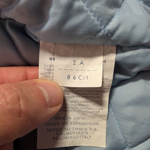 Sergio Tacchini jacket used 2Y 86cm