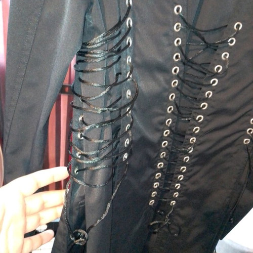 Women's jacket used, size small, black