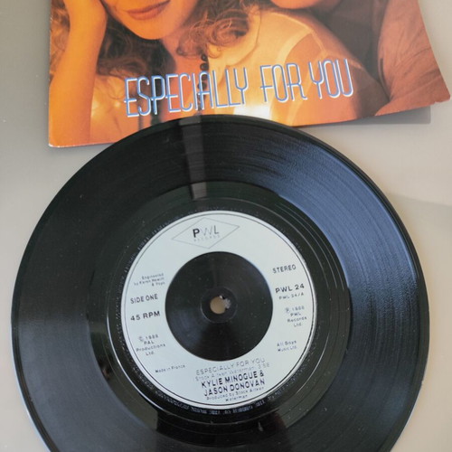 Especially For You 7" Vinyl Single by Kylie Minogue & Jason Donovan used, pop