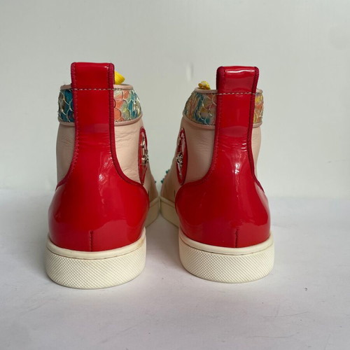 Christian Louboutin women sneakers 36.5 like new, colorful
