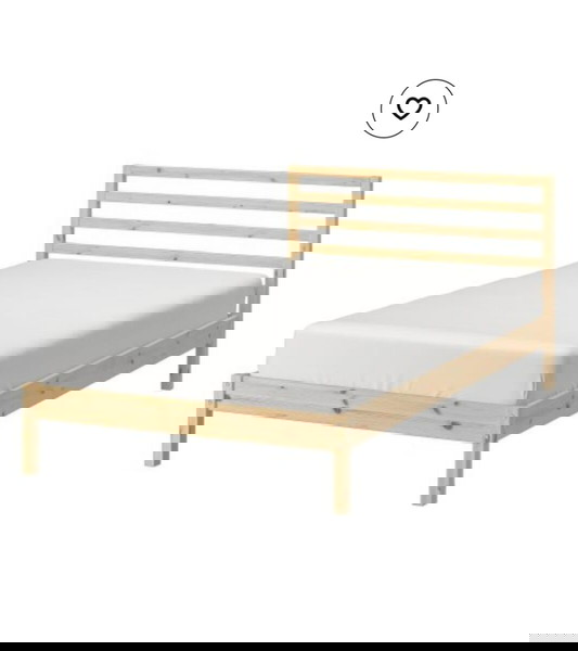 Κρεβάτι ξύλινο IKEA
