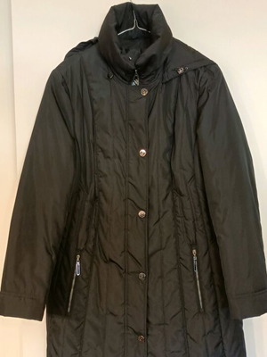 Barbara Lebek women's jacket black like new, sizes L XL