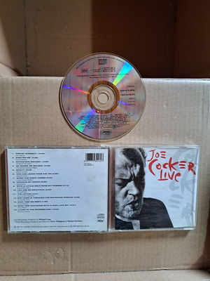 Joe Cocker Live CD like new, rock