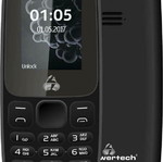 Powertech Milly Small II NC PTM-28 Dual SIM κινητό τηλέφωνο καινούργιο, μαύρο