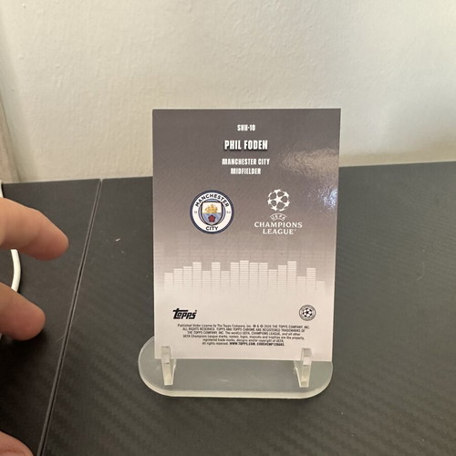 Topps Chrome UCC Phil Foden Silenced #SHH-10 card new