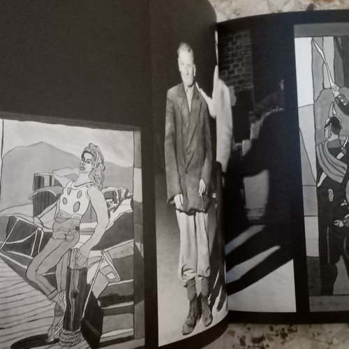 Coffee table book used with German painters Garten der Traume