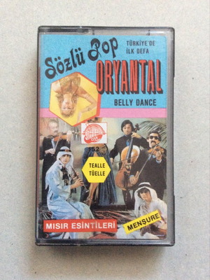Pop Oryantal Belly Dance cassette tape like new, folk