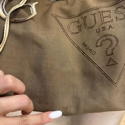 Guess Washed Jeans Shoulder Bag, vintage Y2K style