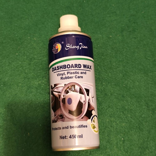 Dashboard Wax spray 450ml for vinyl, plastic and rubber care