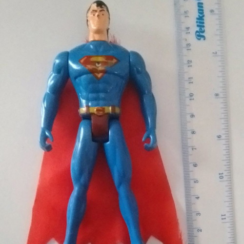 Superman figure used, 15 cm tall