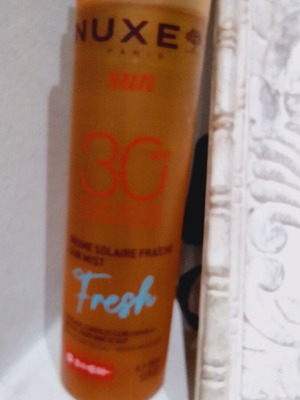 Nuxe body sunscreen unused