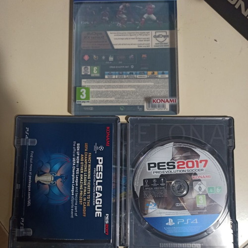 PES 2017 PlayStation 4 like new