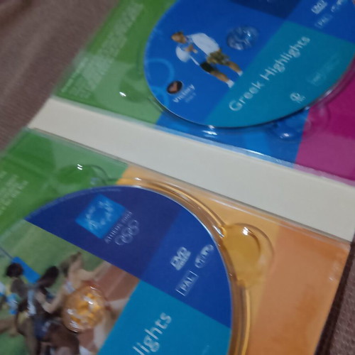 Athens 2004 Olympic Games collectible DVD box set like new