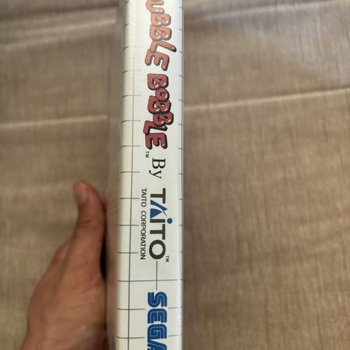Bubble Bobble SEGA Master System complete