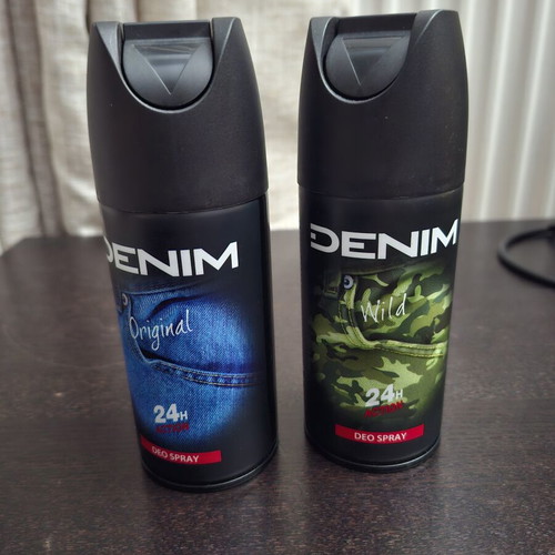 Denim men's deodorants 2 pack 150ml each new
