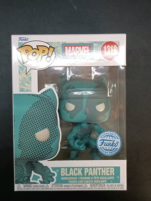 Funko Pop! Marvel Black Panther in good box condition