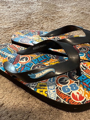 Mitsuko Hot Wheels Παιδικές Σαγιονάρες για Αγόρι Μπλε Νούμερο 25 σαν καινούργιο