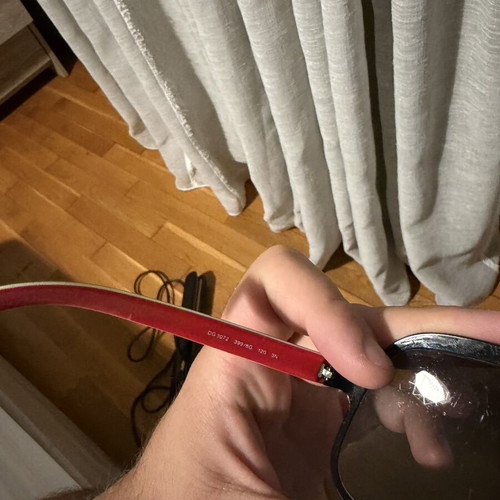 Dolce & Gabbana sunglasses used, black with scratches