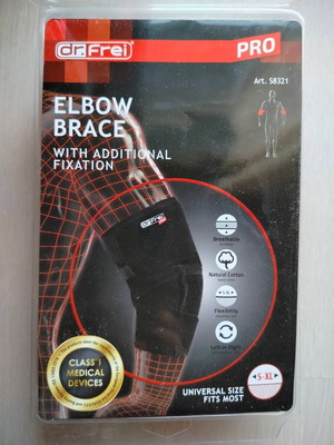 Dr Frei Pro reinforced elbow brace new