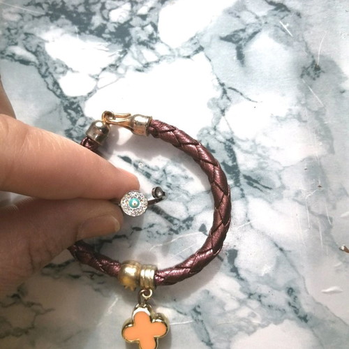 Children's bracelet and ring set used