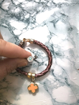 Children's bracelet and ring set used