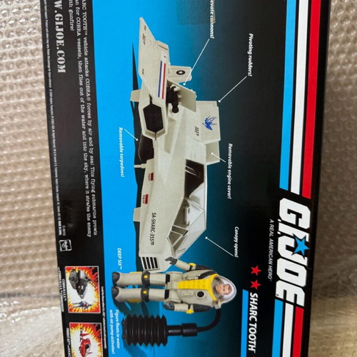 G.I. Joe Sharc Tooth with Deep Six new, Hasbro 2008