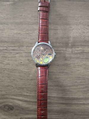 Storm Gemi Brown ladies watch like new with leather strap