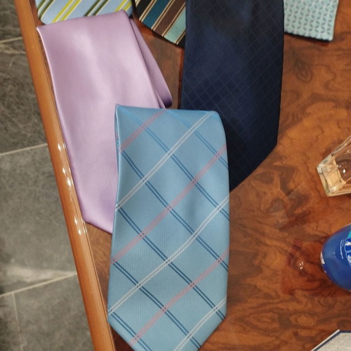 Ties pack of 6 like new, multicolored, mostly silk